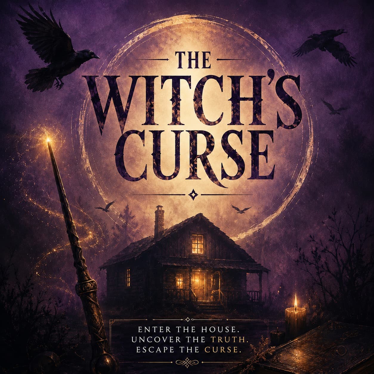 The Witch's Curse — an escape room experience