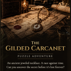 Sip & Solve: The Gilded Carcanet, 4 October 2026